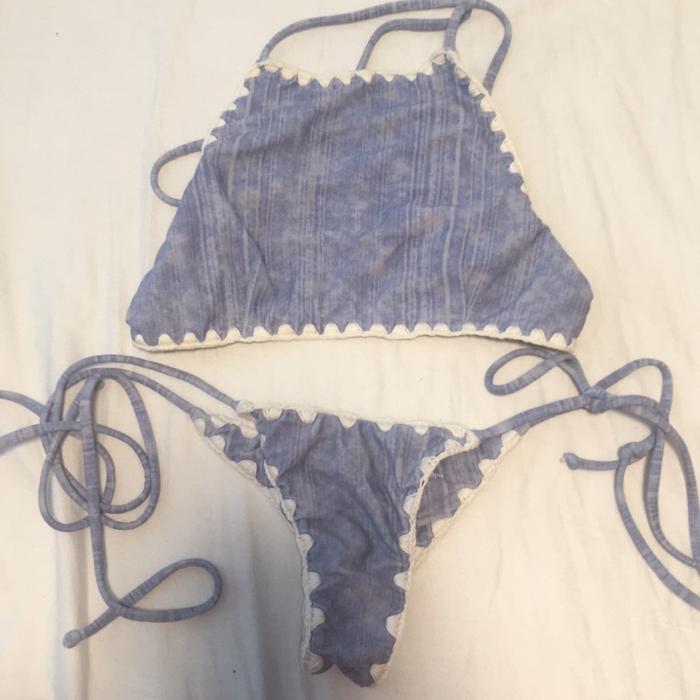 Posh pua denim style bikini
